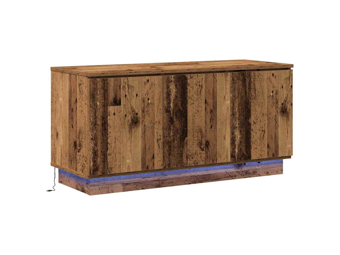 Maison Exclusive - Mueble De Tv Madera Envejecida 100 X 38 X 49 Cm