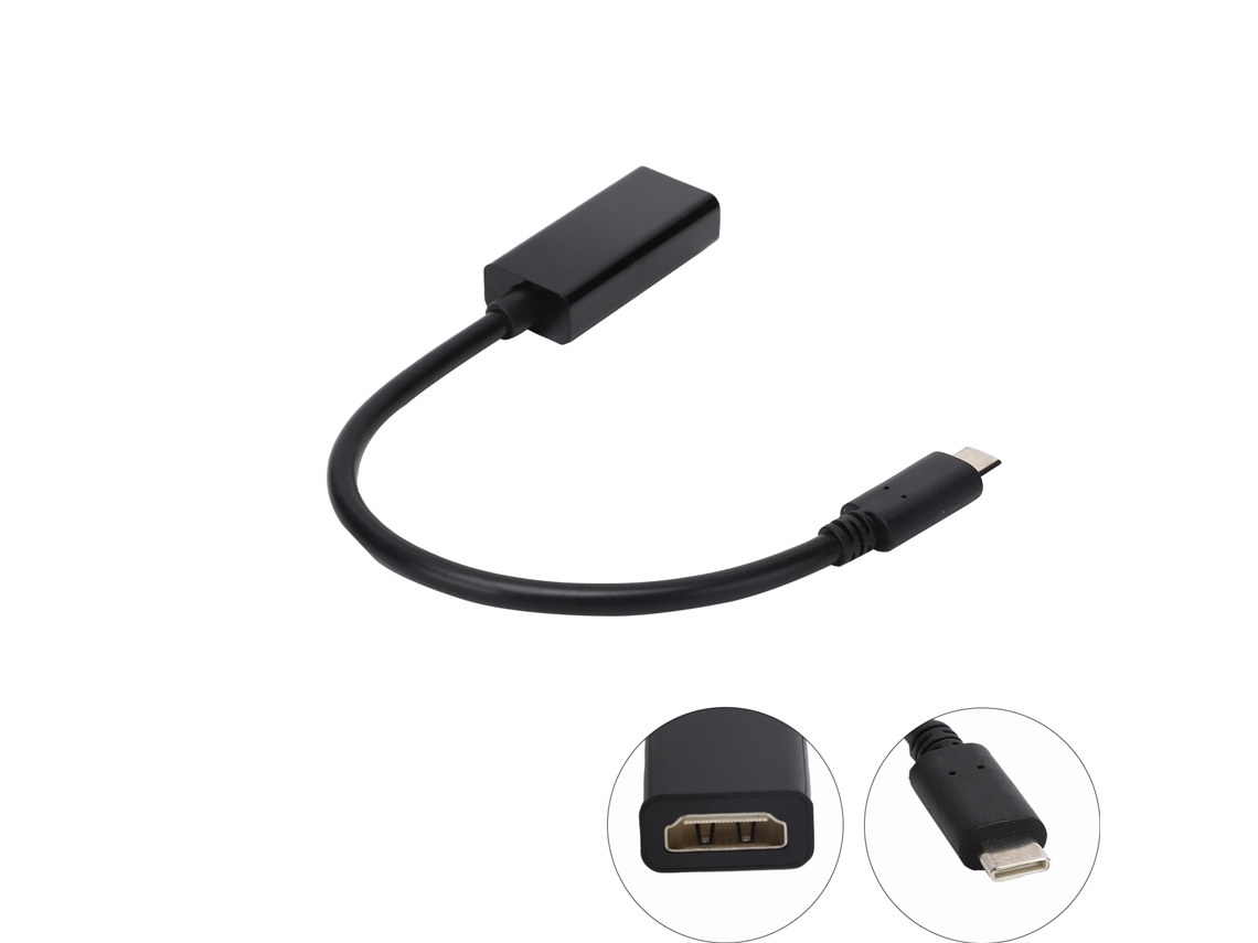 Cable Adaptador Plug And Play De Usb-c A Interfaz Multimedia De Alta Definición 4k Para Ordenador