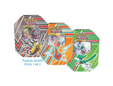 Juego de Cartas POKEMON Fall Tin 2022 Tins Gallade/Giratina/Rotom (Edad Mínima Recomendada: 6 años - Inglés)