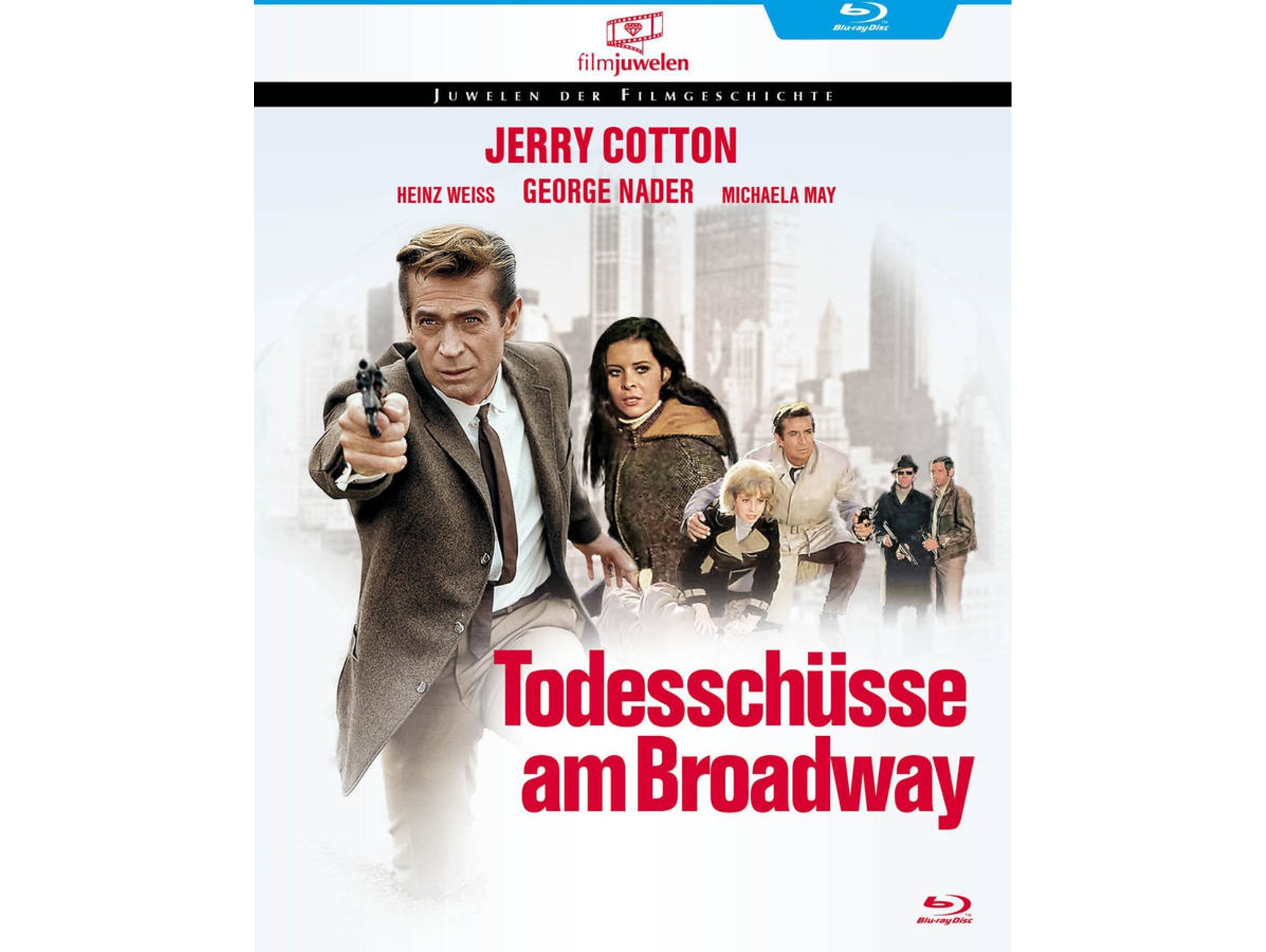 Blu-Ray Todesschüsse am Broadway (Jerry Cotton) Alemán