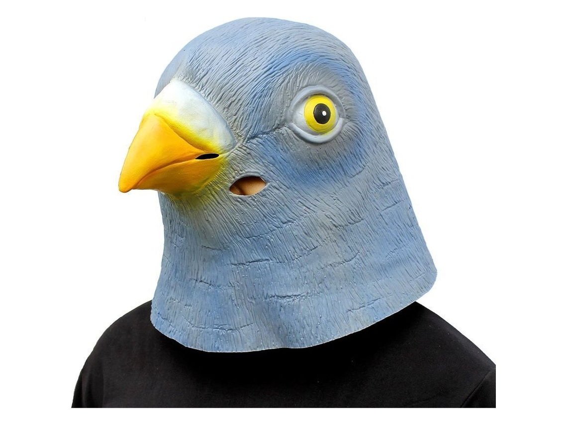 Máscara De Paloma De Látex Realista Con Cabeza De Animal Para Halloween, Fiesta, Carnaval Y Cosplay.