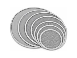 Bol Para Pizza De Malla De Aluminio Antiadherente De 25 Cm Con Agujeros Y Borde Sin Costuras