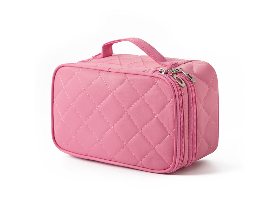 Neceser pequeño informal para mujer, color rosa (23 x 14 x 10 cm)