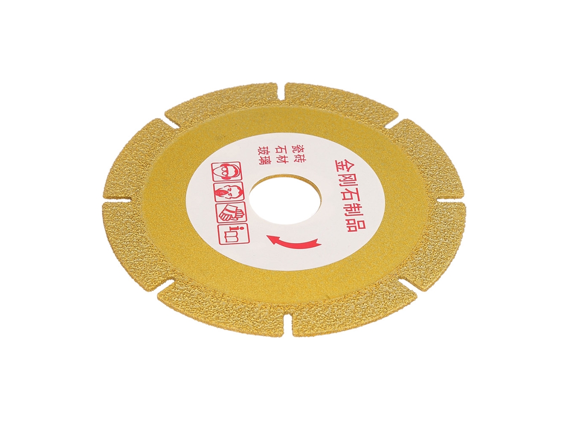 Disco De Sierra De Diamante Turbo De 4 Pulgadas Para Cortar Hormigón Y Materiales Duros.