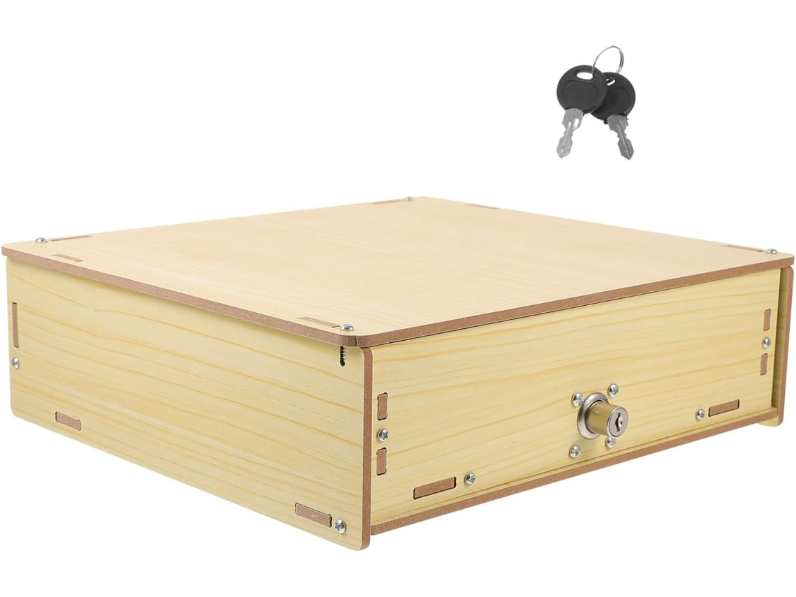 Caja De Almacenamiento Con Compartimentos, Organizador De Caja Registradora