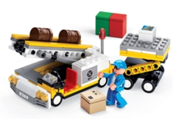 Blocs de Construcción SLUBAN Aviation Cargador 222 pcs (Edad Mínima: 6 Años - 28,5 x 5,4 x 21,2 cm)
