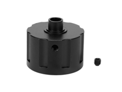 Carrier Diferencial De Alumínio Para Carro Rc Flysky Fs 336146 1/8 Capa De Cabeçote Diferencial Substituição Preto