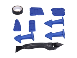 Kit De 9 Piezas Para Sellar Juntas Con Removedor De Lechada Para Baño, Cocina, Piso Y Ventana.