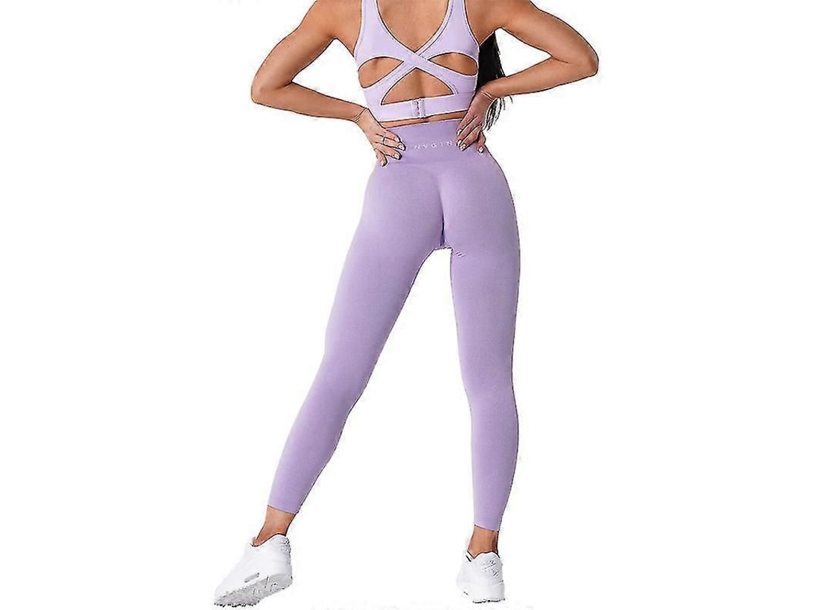 Leggings Sin Costuras, Bragas Nvgtn, Ropa Deportiva Elástica Y Transpirable Para Mujer Que Realza Los Glúteos.