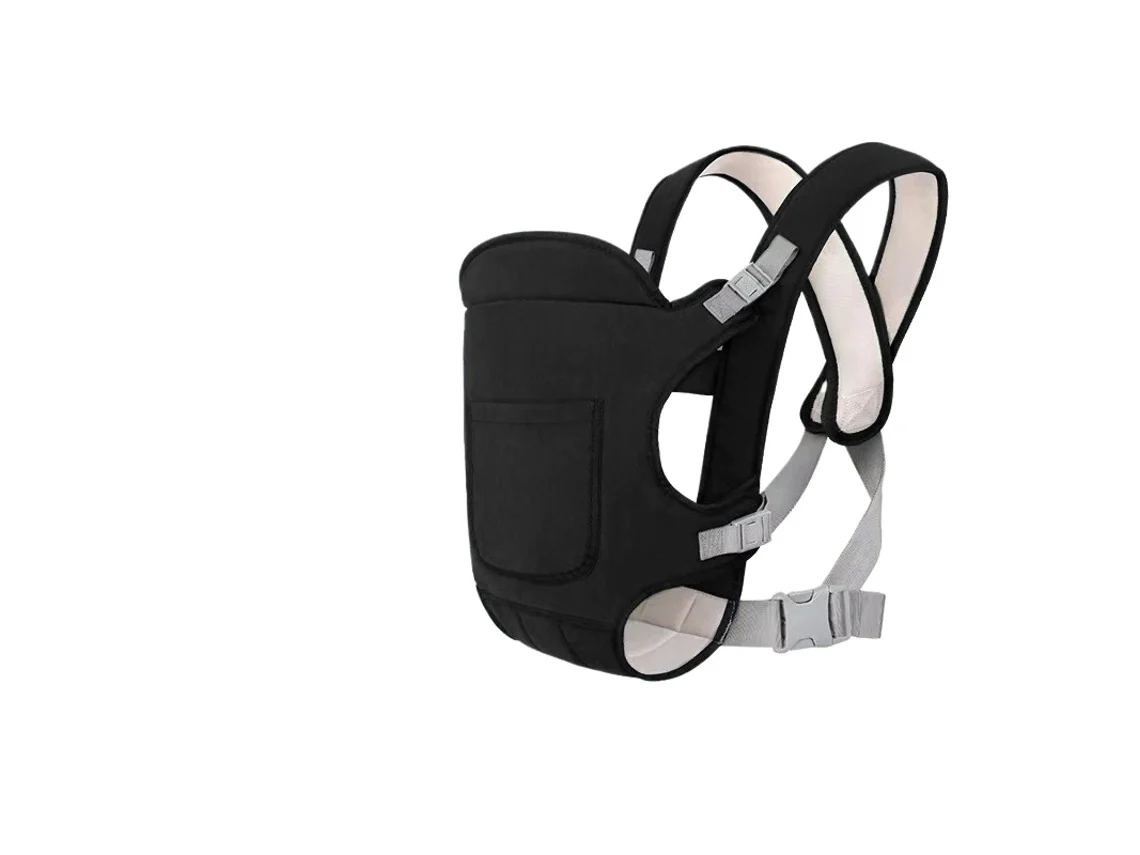Portabebés Siurn, apto para bebés de 0 a 24 meses, color negro