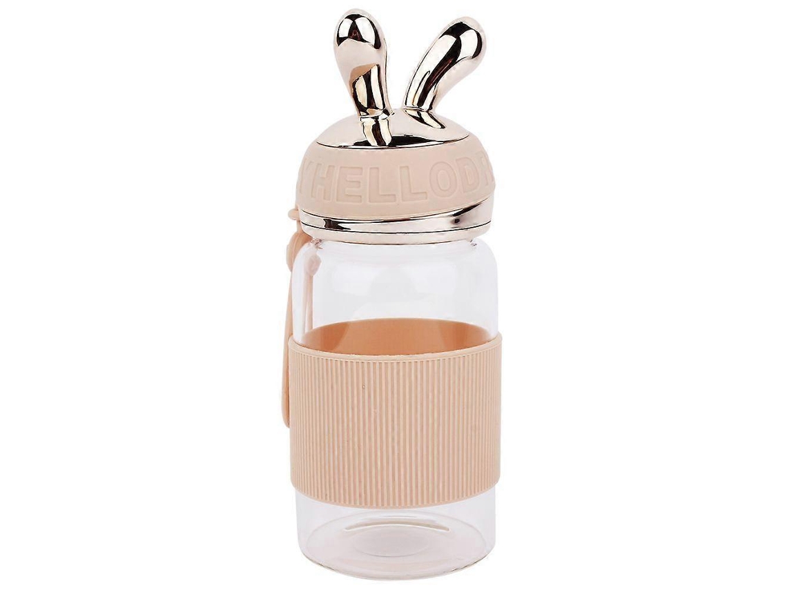 Vaso de agua de plástico Slowmoose de 700 ml con bolas para mezclar para deportes al aire libre (gris)