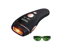 Depilación IPL en casa para mujeres y hombres. Dispositivo actualizado de depilación láser permanente visible. 999.999 destellos. Sin dolor. Color negro. Yizhood.