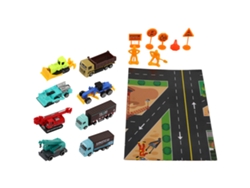 Juego De 8 Camiones De Construcción De Aleación A Escala 1:64, Juguetes Para Niños.