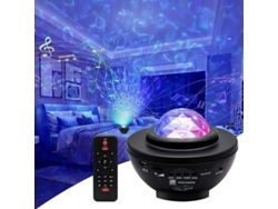 Proyector De Estrellas Led Con Luz Nocturna Y Música Bluetooth, Proyector De Galaxias
