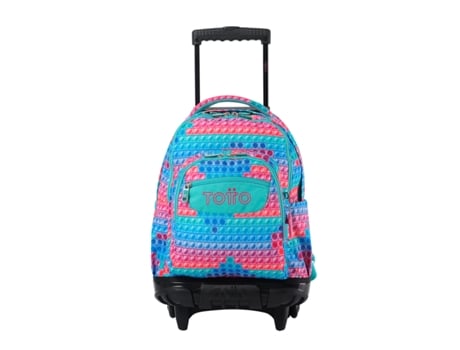 Mochila Escolar Con Ruedas Pupit Renglones