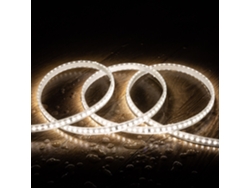 Tira LED 220V SMD2835 60LED/m Blanco Frío IP65 Ancho 12mm Corte 100cm LEDKIA