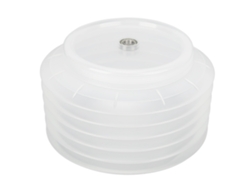 Cubierta De Silicona Flexible Y Transparente Para Recoger El Polvo Al Taladrar Agujeros.