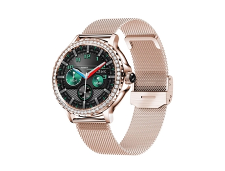 Smartwatch NX19 con pantalla a color resistente al agua IP68 de 1,3'', compatible con monitorización de frecuencia cardíaca/presión