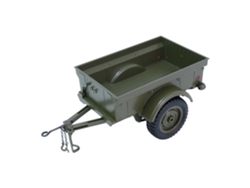 Conjunto De Remolque jjrc C8815 1/10 Willys Camión Militar Piezas De Coche Rc Conjunto De Remolque/muñeca Soldado Repuestos