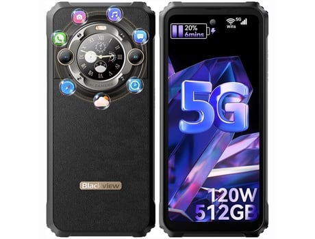 Smartphone 5G BLACKVIEW BL9000 6.78'' 24 GB 512 GB Negro