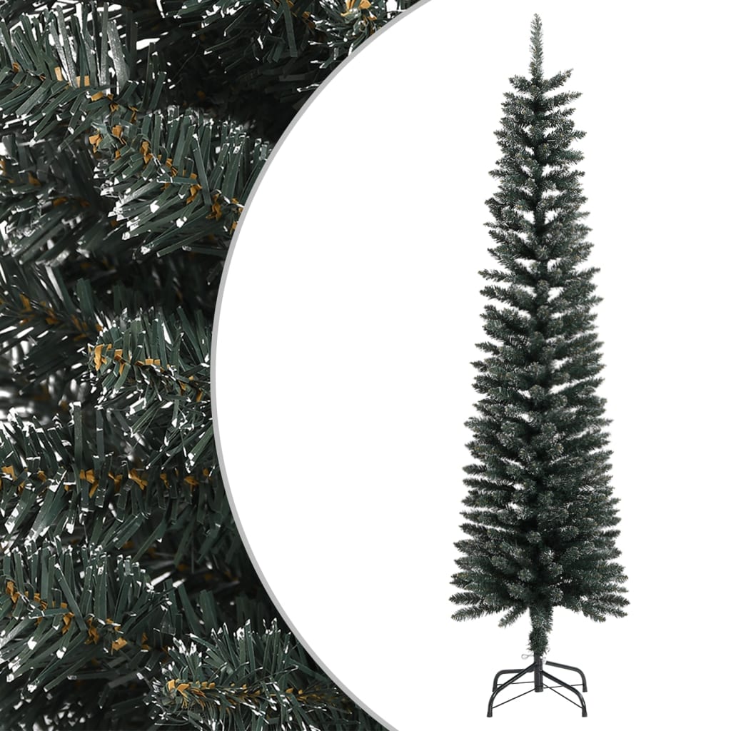 Árbol De Navidad Artificial Fino Con Soporte VIDAXL (Verde - 180 Cm)