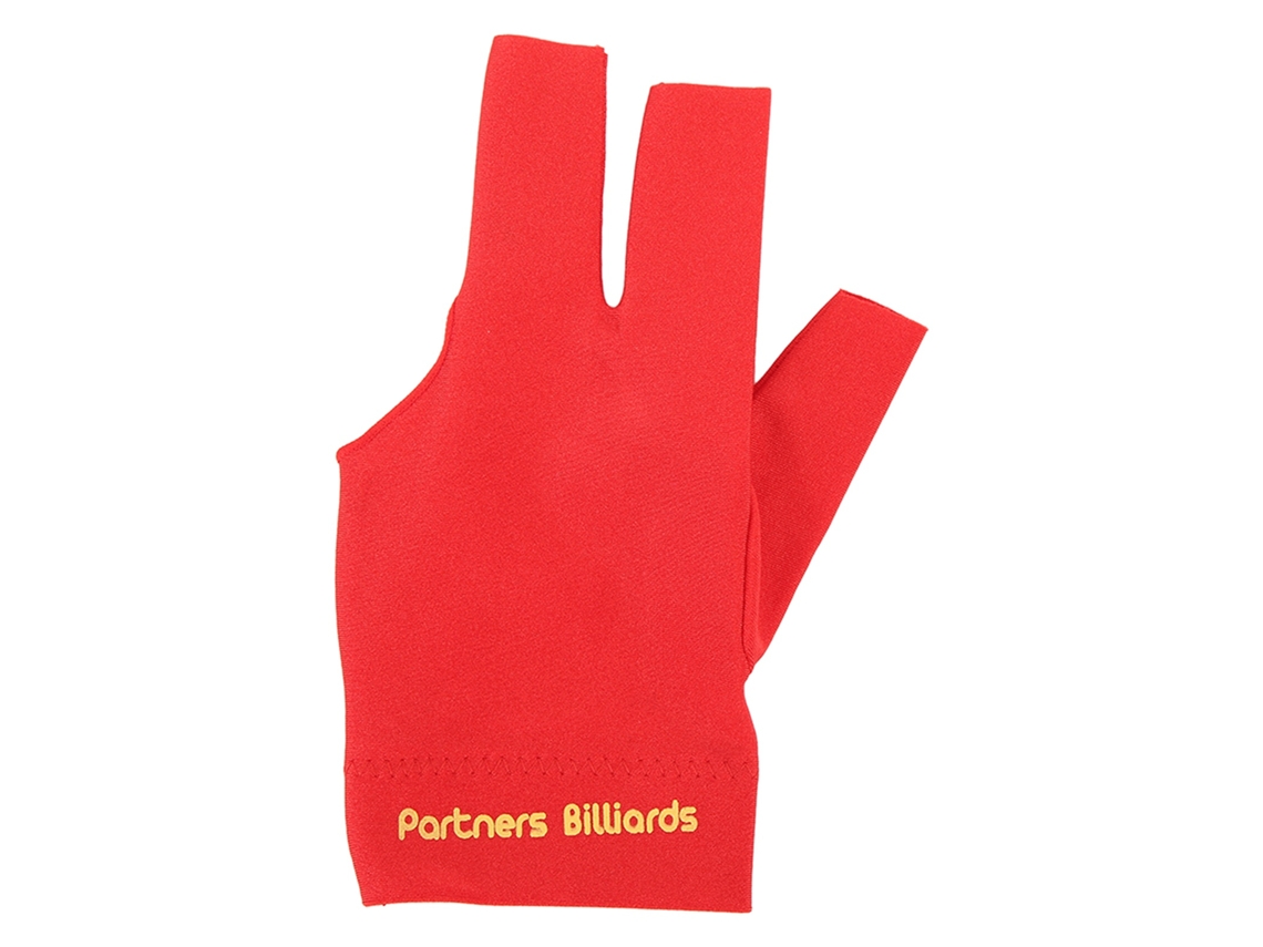 Guantes De Billar De 3 Dedos, Guantes Deportivos Para Taco De Snooker Para Mano Izquierda O Derecha, Color Rojo.
