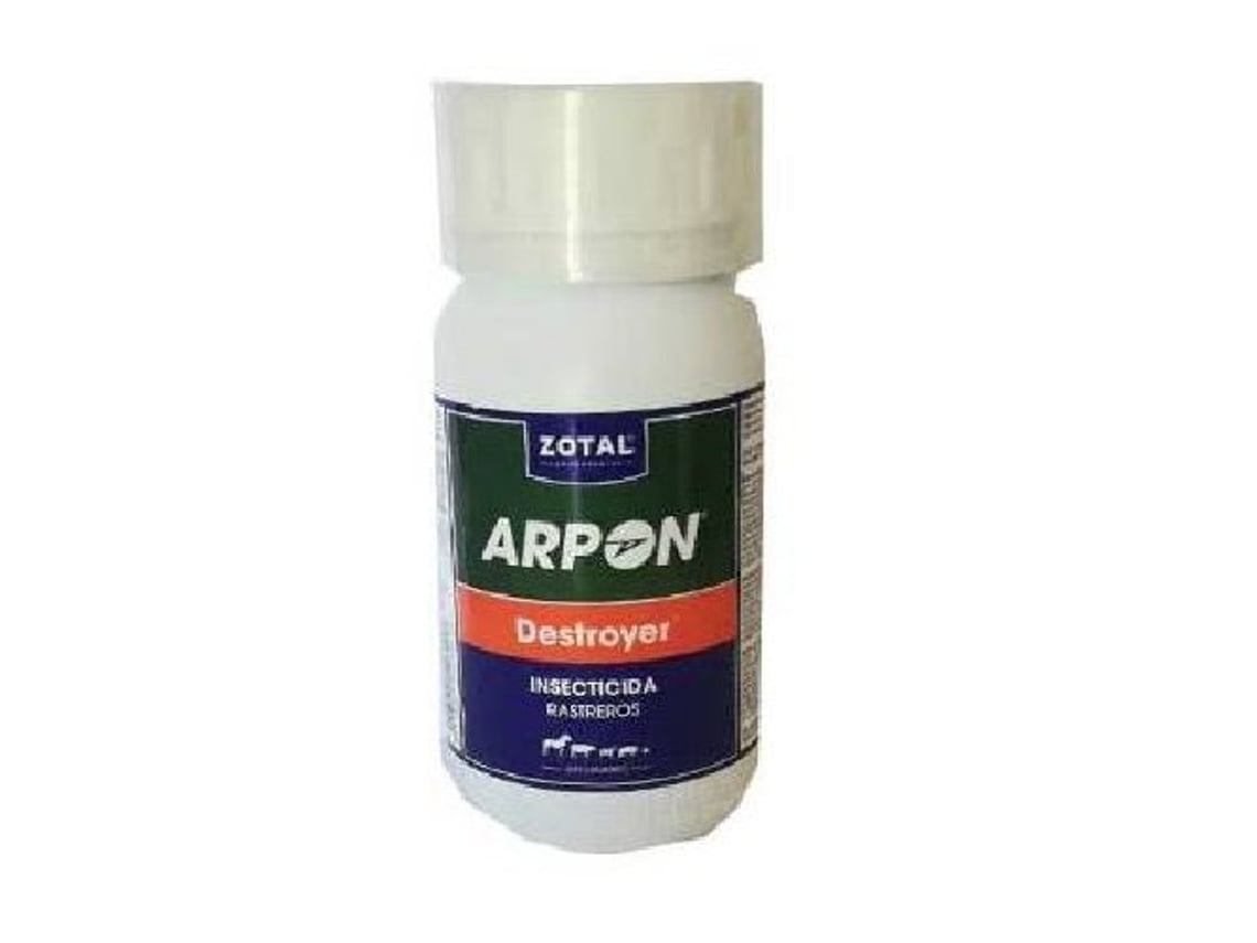 ZOTAL Arpon Destroyer Emulsionável Inseticida Rastejante Ambientes de Gado 250 Ml