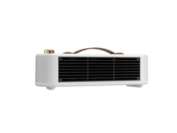 Calentador de aire de sobremesa de alta potencia, calentador eléctrico doméstico de cerámica PTC Sfushos (blanco perla, estándar europeo de 220 V)