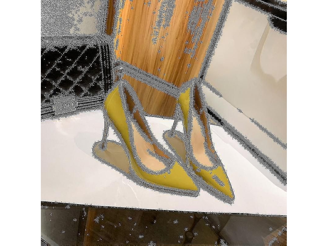 2026-zapatos De Tacón Alto Delgado De Punta Negros Para Mujer, 6cm 8cm 10cm, Cuero Patentado, Verano, Boda, Fiesta