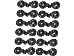 Paquete De 50 Clips Reutilizables De Pe Para Malla De Sombreo