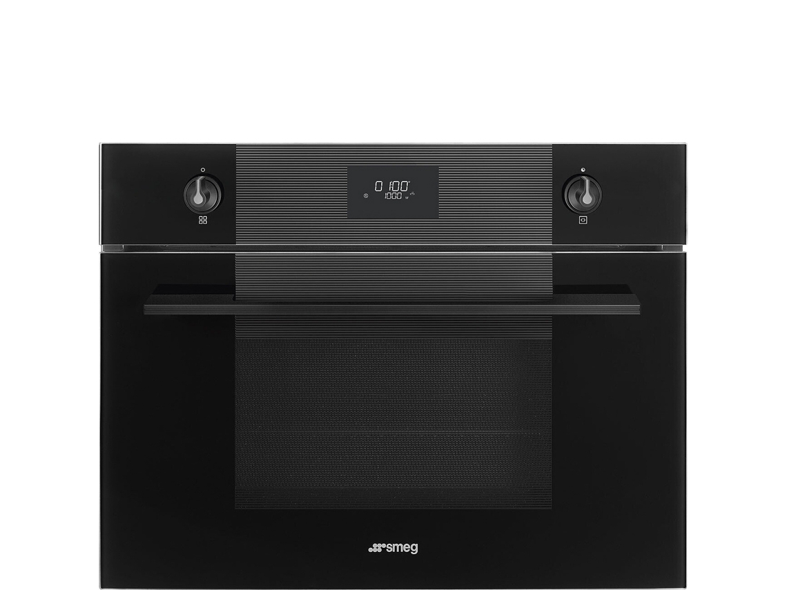 Horno Microondas SMEG Linea SO4101M1B3 (40 L - 59,7 cm - Hidrolítico - Marrón)