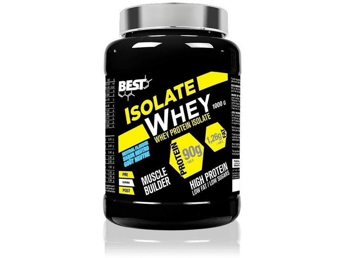 Complemento Alimentar BEST PROTEIN Best Whey Isolate (Fresa - 1 kg)