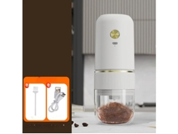 Molinillo de café eléctrico ajustable Yizhood (blanco)