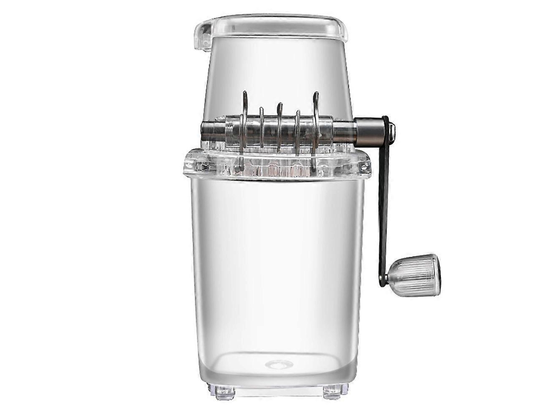 Trituradora de hielo manual, trituradora de hielo rotativa, cócteles, granizados, máquina de hielo picado, suministros de bar Rosewell