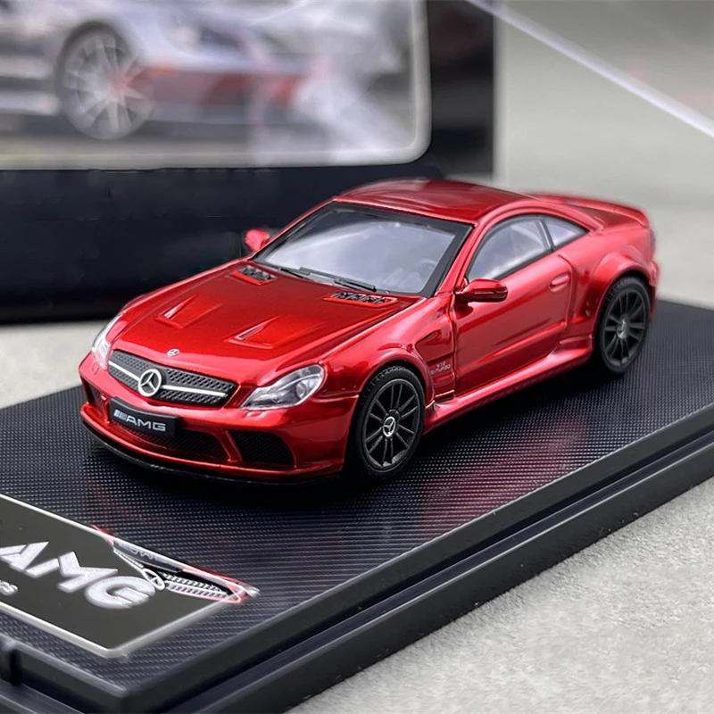 (rojo) Modelo De Coche De Aleación A Escala 1:64 Y Coche De Juguete