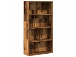 Estantería derivada de madera antigua MAISON EXCLUSIVE (80x30x152 cm)