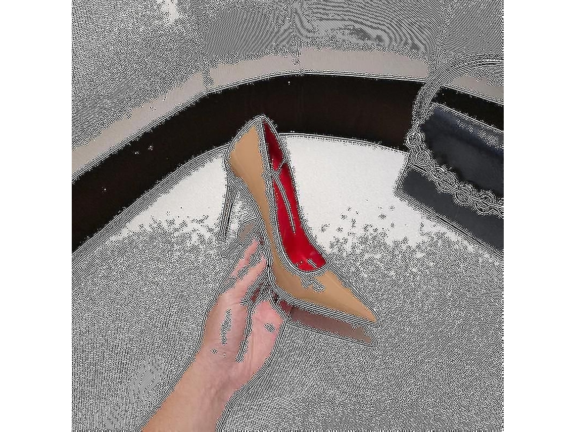 2026-zapatos De Tacón Alto Delgado Puntas Negros De Cuero Patente Para Mujer, 6-10cm, Occasiones De Fiesta Y Boda