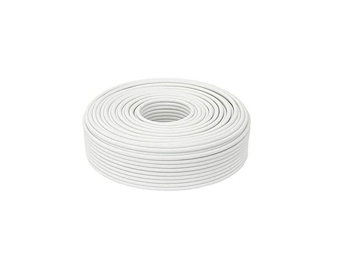 Cable Coaxial Para Antena Tv Bobina 100 Metros Rg6U Tdt Sat
