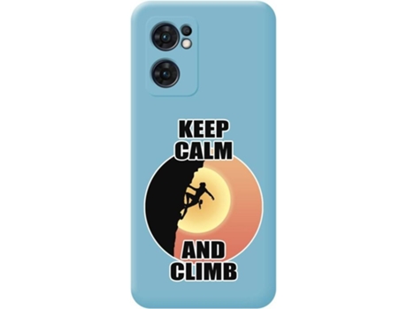 Carcasa para Oppo Find X5 Lite 5G TUMUNDOSMARTPHONE Silicona Líquida Dibujos Azul