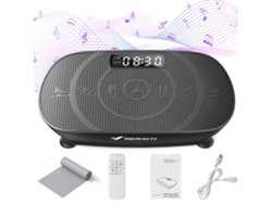 Plataforma vibratoria potente MERACH para entrenamiento cuerpo completo, desarrollo muscular, tonificación, control automático, plataforma vibración muscular
