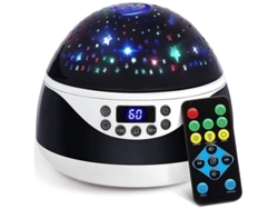 Proyector De Estrellas Con Luz Nocturna Y Música, Proyector De Cielo Estrellado Con Control Remoto, 360