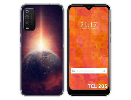 Carcasa TCL 205 TUMUNDOSMARTPHONE Dibujos Multicolor