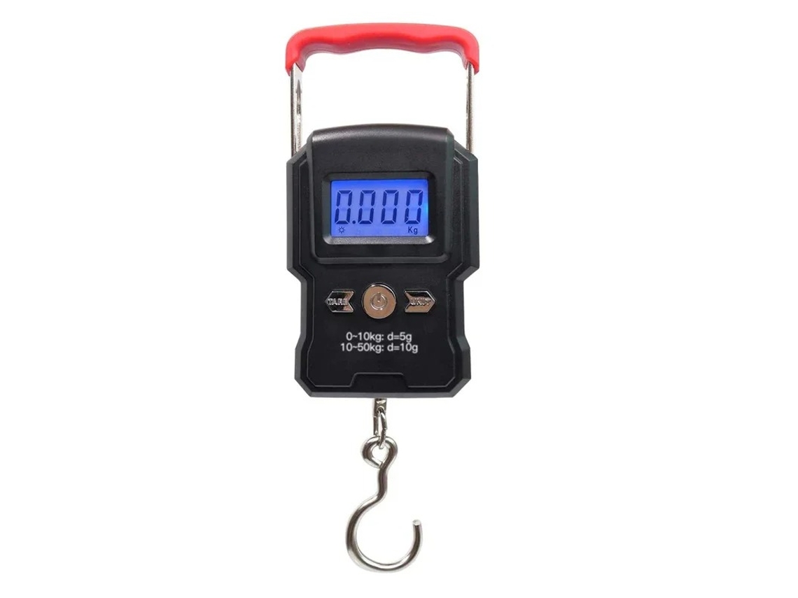 Báscula Electrónica Colgante Con Pantalla Lcd De 50 Kg (no Requiere Batería)