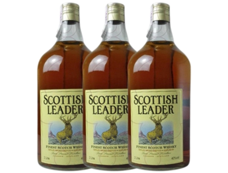 Whisky PEQUEÑOS PRODUCTORES Blended Scottish Leader (2 L - 3 unidades)