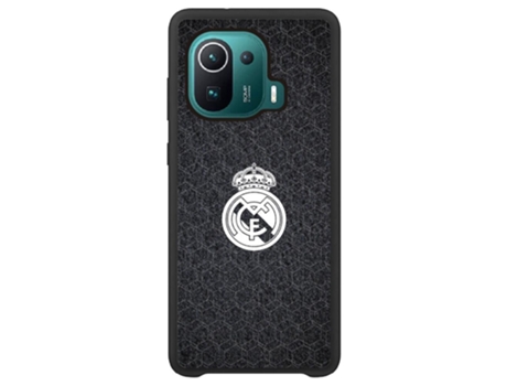 Funda Móvil Global Oficial Real Madrid para Xiaomi Mi 11 Pro Global PHONECASES3D Piel Sintética Negro