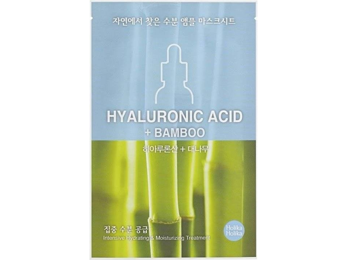 Mascarilla Facial HOLIKA HOLIKA Ácido Hialurónico Y Bambú (18 ml)