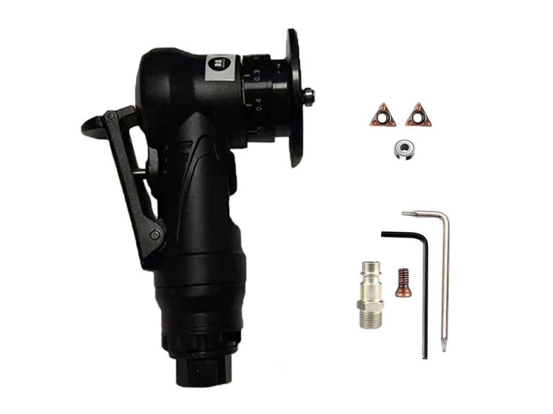 Máquina De Biselado Neumática Portátil, Herramienta De Amolado Manual Para Metal, Madera, Acrílico, Para Amolar, Biselar Y Atornillar.