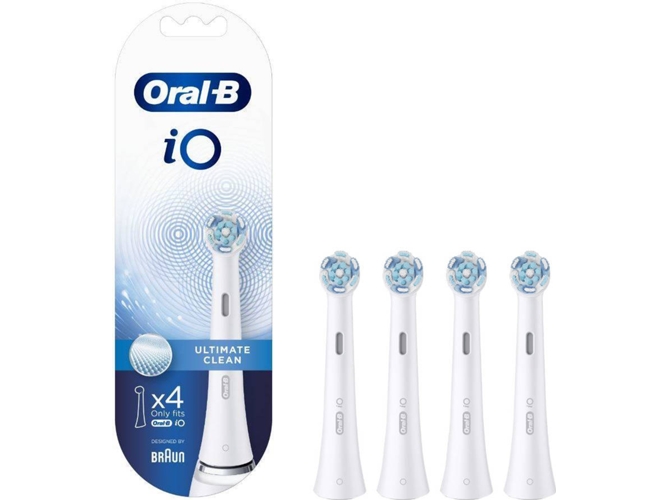 Recambio de Cepillo de Dientes ORAL B iO Ultimate Clean White (4 unidades)