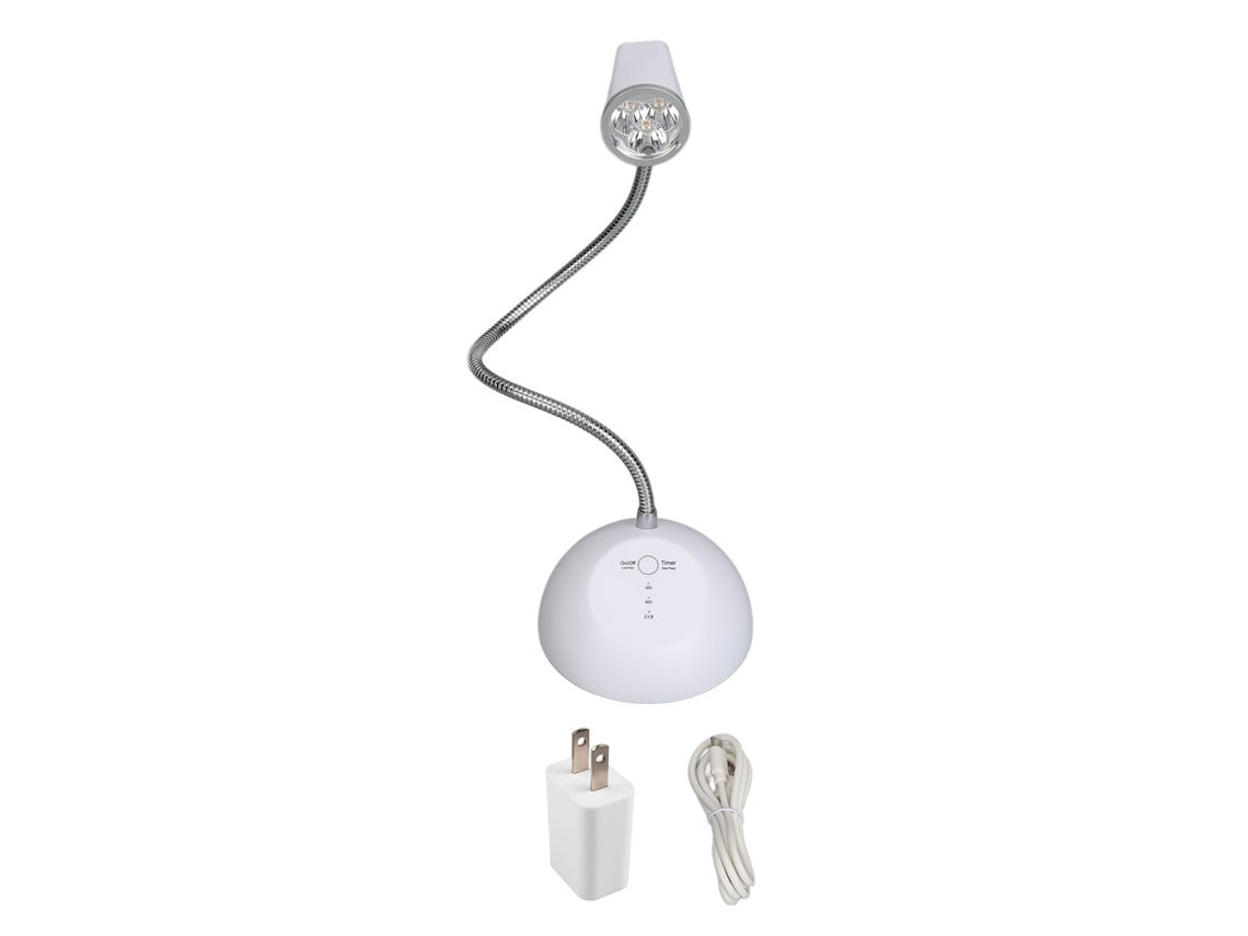 Luz De Unhas Mini Inteligente Com Sensor De Toque 18w Secagem Rápida Com Cabo Usb Plug Us 100‑240v