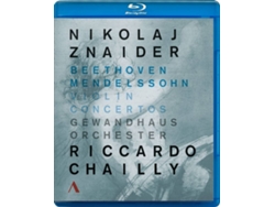 Blu-ray Video Chailly/Gewandhausorch.Leipzig/Znaider,Nikolaj - Konzerte Für Violine Und Orchester (1 CDs)